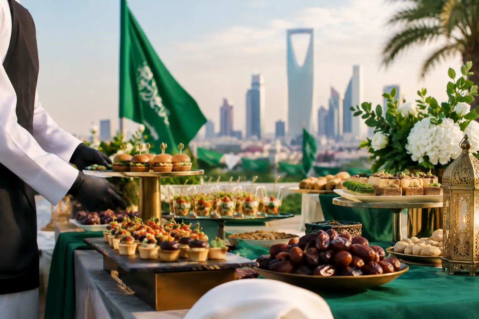 كاترينج اليوم الوطني الرياض لضيافة تليق بالمناسبة