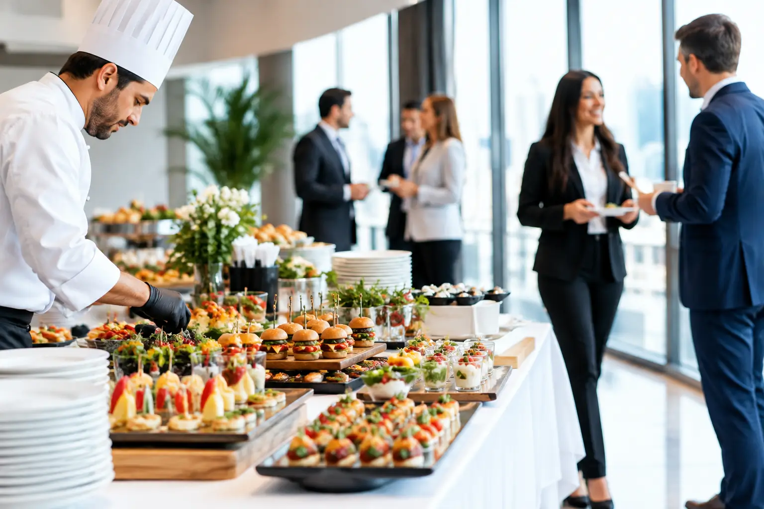 ماذا تشمل خدمات الكاترينج للشركات والفعاليات؟